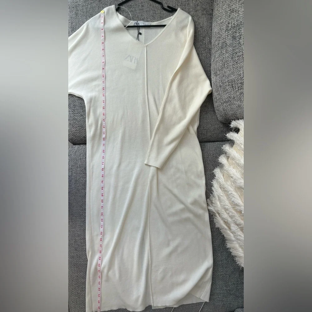 ✨ Brand New Zara Knit Midi Dress – Size Small ✨ - Picture 13 of 16